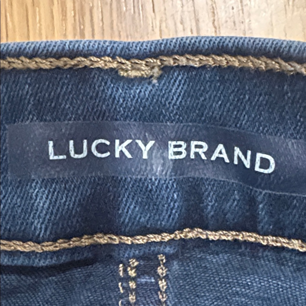 Lucky Brand Uni Boot Jeans dark wash Womens sz 1 - Picture 3 of 4